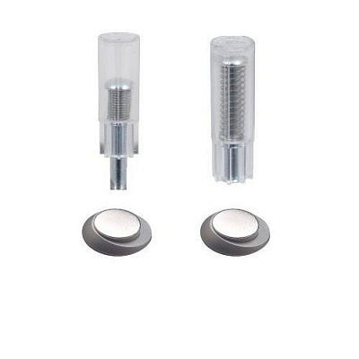 Стопор скрытый RDA Modello2 VITRUM SPACE магнитный серый