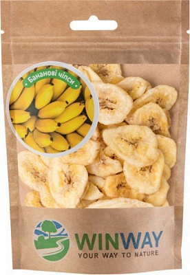 Чипсы банановые WinWay 70 г
