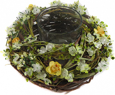 Свічник скляний Epi-YK17090 YIKANG