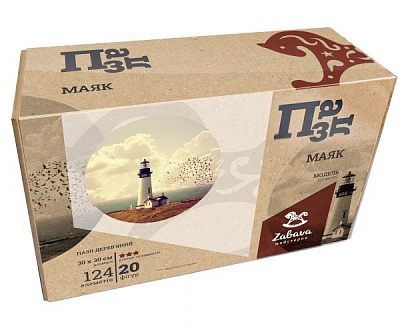 Пазл дерев'яний Маяк 300х300 мм ZABAVA