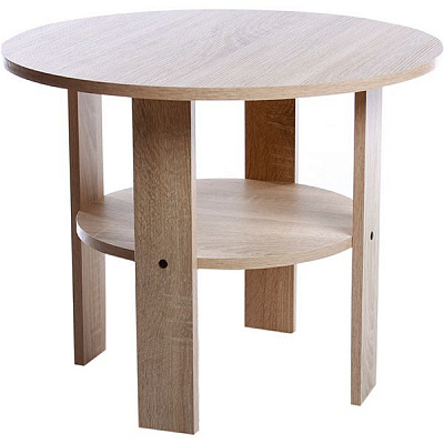 Стол журнальный 1 Э дуб сонома 600x484мм 