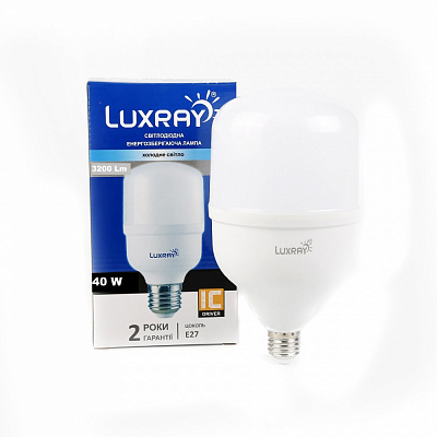 Лампа светодиодная Lezard 40 Вт T120 E27 220 В 6400 К LX464-T120-2740