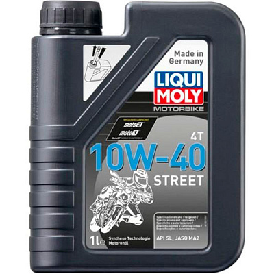 Моторне мастило Liqui Moly MOTORBIKE 4т 10W-40 STREET 10W-40 1 л