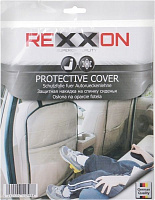Накидка на сиденье с карманами Rexxon серый