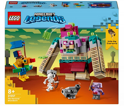 Конструктор LEGO Minecraft Драка с пожирателем 21257