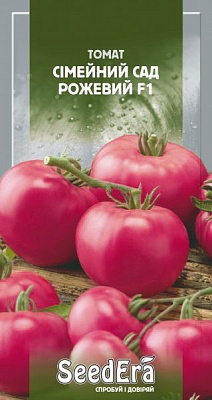 Насіння Seedera томат Сімейний сад рожевоплідний F1 1г 10 шт. (4823073727126)