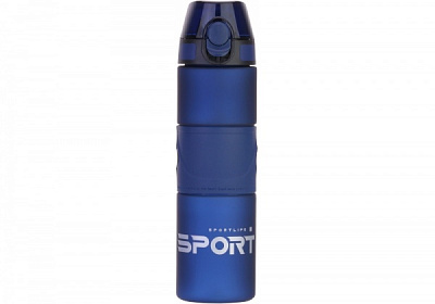 Пляшка для води Stripe 750 мл темно-синя O51930 Optima