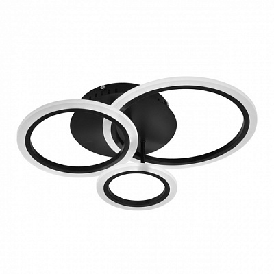 Люстра світлодіодна Eurolamp круг A45 білий LED-LR-116-A45(black)