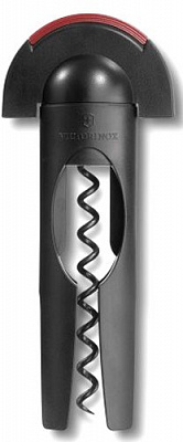 Штопор 7.6924 черный с резаком для фольги Victorinox