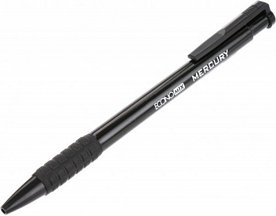 Набор ручек шариковых Economix Mercury черные 2 шт. E12215 