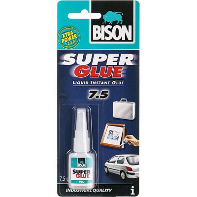 Суперклей Bison професійний 7,5 г
