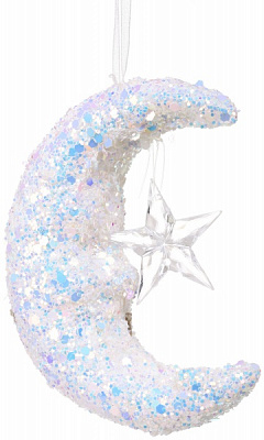 Игрушка на елку Луна YZB001770 11 см 