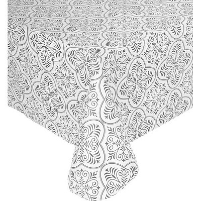 Скатертина Underprice Чорно-біла 140x180 см