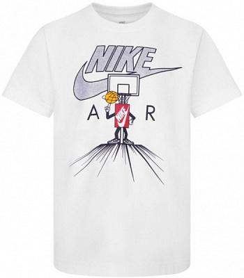 Футболка Nike ICONS OF PLAY SS TEE 86K607-001 р.7 білий