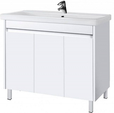 Комплект мебели Мойдодыр Сити 100 с умывальником SU-100