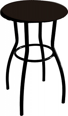 Табурет Импульс Гамма коричневый / черный 