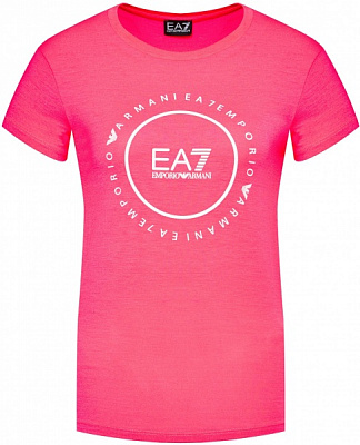 Футболка EA7 T-SHIRT 3KTT22-TJ1TZ-1427 р.M малиновий