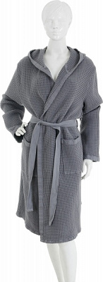 Халат La Nuit Stone Wash р. M сірий