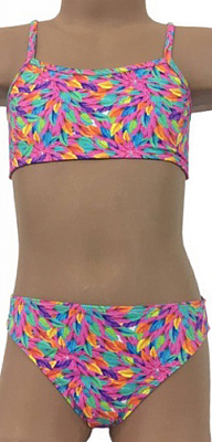 Купальник для дівчаток Bibo р.116–122 різнокольоровий 8032/23