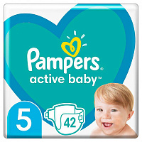 Підгузки Pampers Active Baby 5 11-16 кг 42 шт.