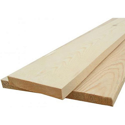 Доска цельная 25х120х4000 мм сосна импрегнированная