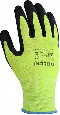 Рукавички Doloni неповний облив з покриттям латекс XL (10) 4181