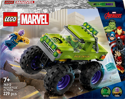Конструктор LEGO Super Heroes Marvel Вантажівка Халка проти Таноса 76312