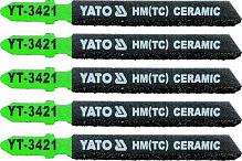Пилочка для электролобзика YATO 5 шт. YT-3421