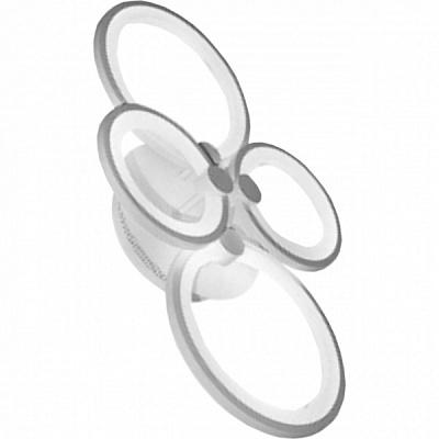 Люстра світлодіодна Eurolamp A16 120 Вт білий LED-LR-120-A16