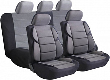 Комплект чехлов на сиденья универсальных Auto Assistance Proline AP-10573 черно-серый