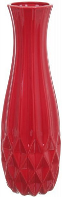 Ваза керамическая красная Токио-2 46 см Наша Кераміка