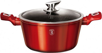 Каструля з кришкою Metallic Line BURGUNDY Edition 2,5 л BH 1256N Berlinger