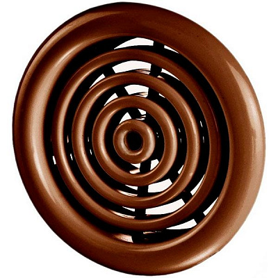 Решітка Вентс МВ 51/2 бВ пластик коричневий