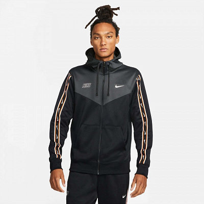 Джемпер Nike REPEAT SW PK FZ HOODY DX2025-010 р. M чорний