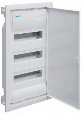 Щиток пластиковый Hager на 36 (42) модулей внутренний VU36UA