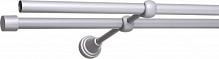 Карниз Gardinia Ally подвійний набірний d16/16 мм 200 см срібний 