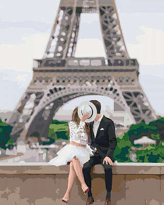 Картина по номерам Сладкая парочка Идейка 