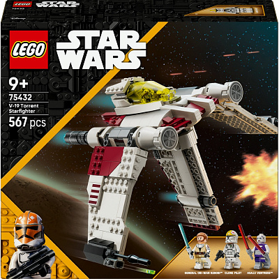 Конструктор LEGO Star Wars Звездный истребитель V-19 «Поток» 75432