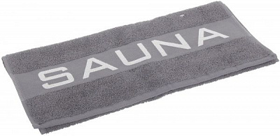 Полотенце Sauna 50x90 см серый ABC 