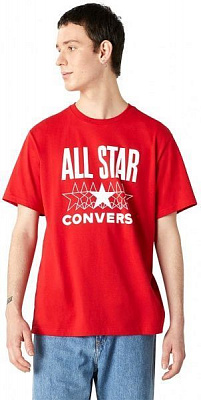 Футболка Converse ALL STAR SS TEE 10018373-610 S червоний