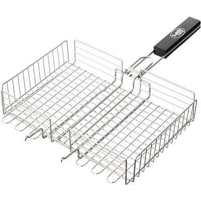 Решетка-гриль Grilland хромированная 38x26x5,5 см