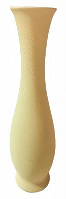 Ваза Грація шовк крем підлогова 66 см