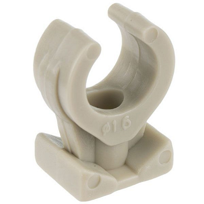 Клипса Lion 16 мм Premium для крепления полипропиленовой трубы