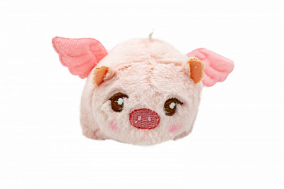 Игрушка мягкая интерактивная Qunxing Toys Свинка L0817