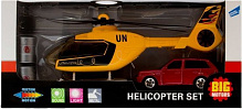Игровой набор Big вертолет и машинка 22990-81009-2