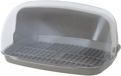 Хлебница Мульти 32х25х17 см какао Алеана