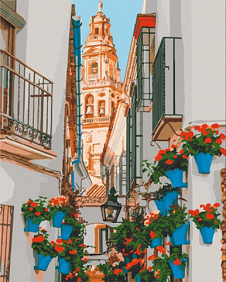 Картина за номерами Сонячна Іспанія 11222-АС 40х50 см ArtCraft