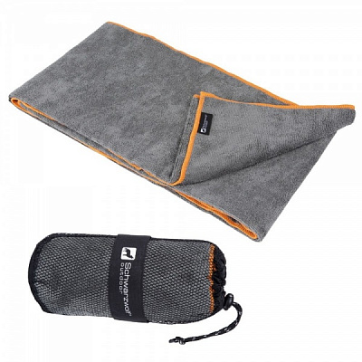 Рушник спортивний з мікрофібри CITAS 60x120 см сірий Schwarzwolf