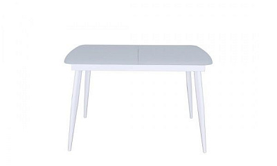 Стіл обідній Твіст TL-1942B 1200/1500х800х760 мм білий матовий