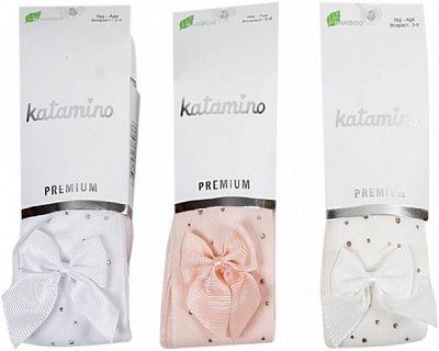 Колготки для дівчаток KATAMINO K36005р.106-118 молочний